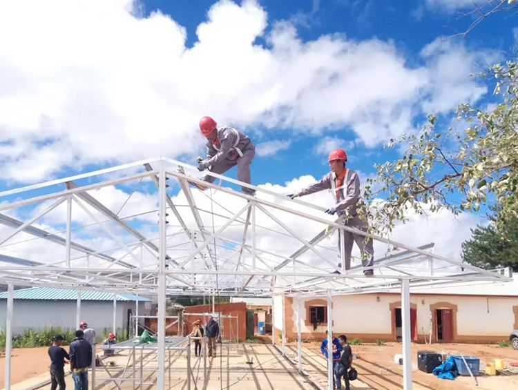 Light Prefab School House