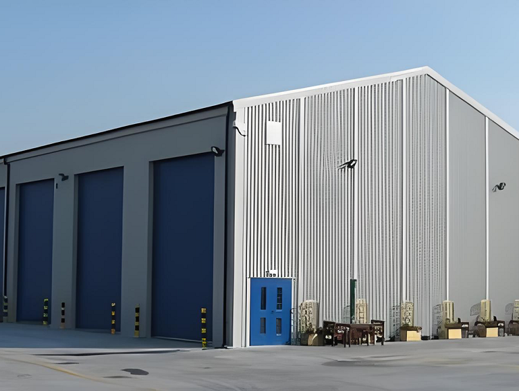 Steel structure warehouse
