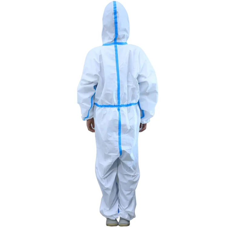 in Stock Disposable Sterile Hospital Coverall Surgical Medical Safety Protective Clothing